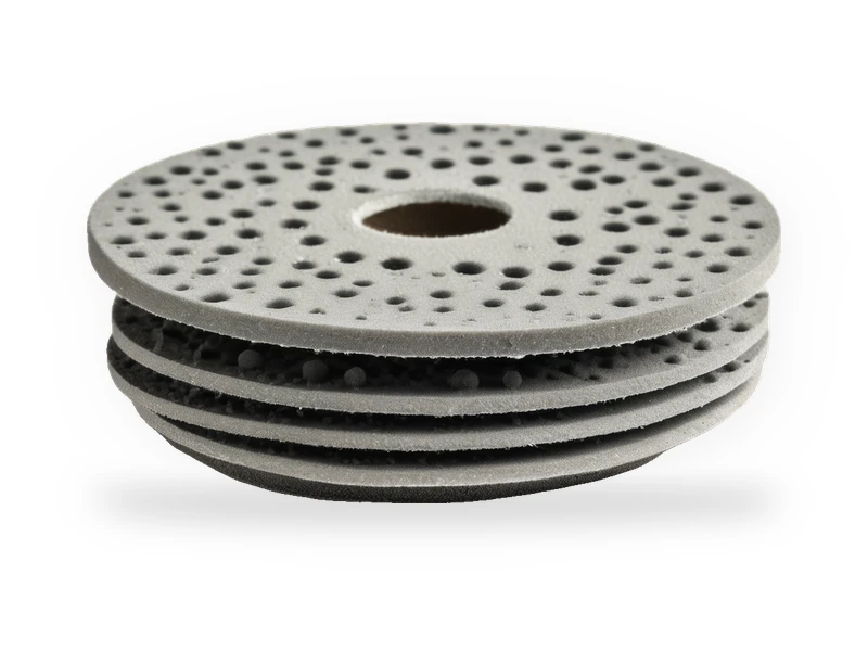 Representative image: hook-and-loop sanding disc