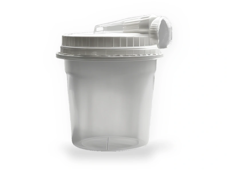 Representative image: disposable cup, liner and lid