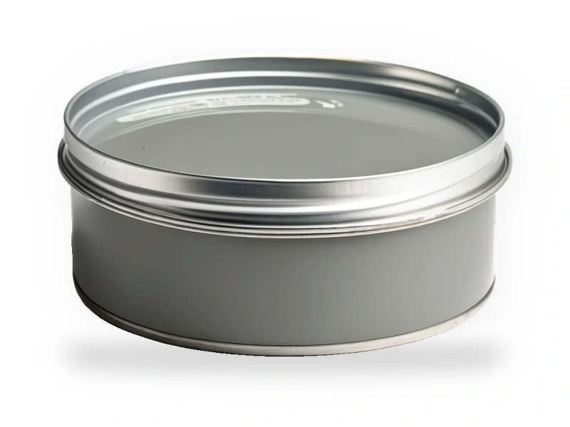 Image représentative : pot de mastic de carrosserie et spatule