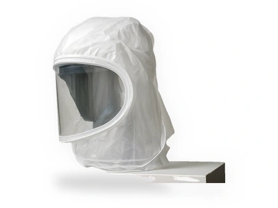 Image représentative : cagoule à adduction d’air