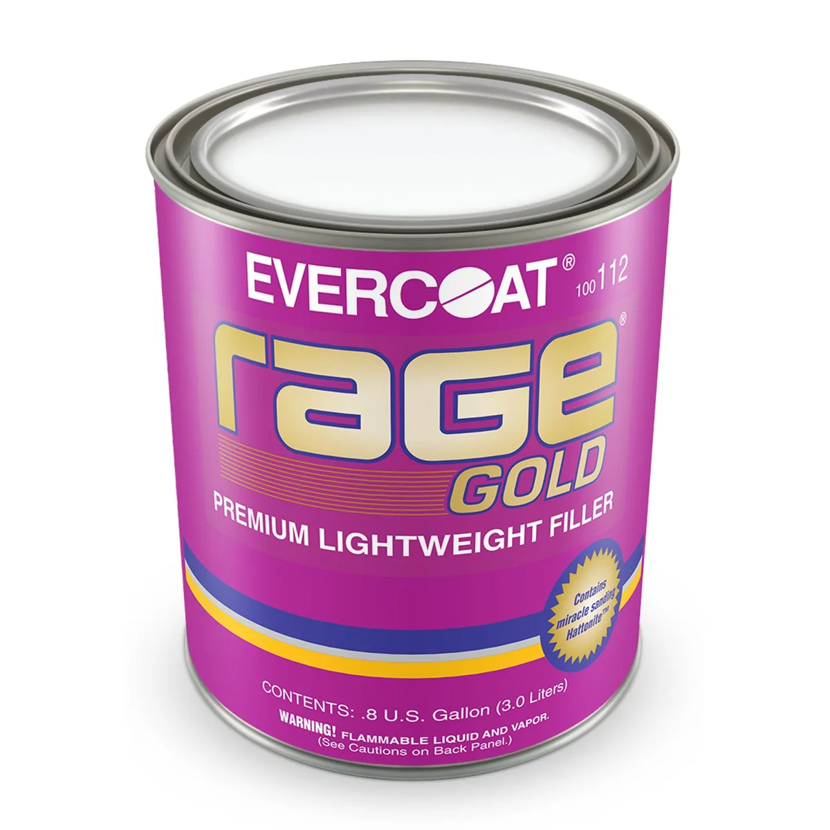 Evercoat Rage Gold Body Filler, 3 L