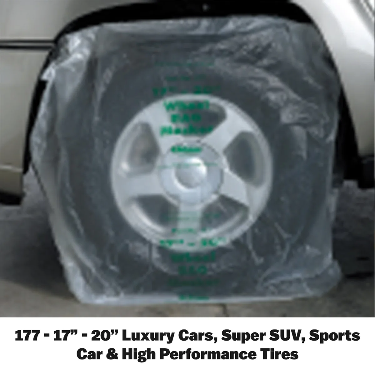 RBL Wheel Masker Bags for 17 to 20 in. Wheels, Roll