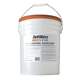 DeVilbiss Water-Based Booth Floor Coating, 18.9 L