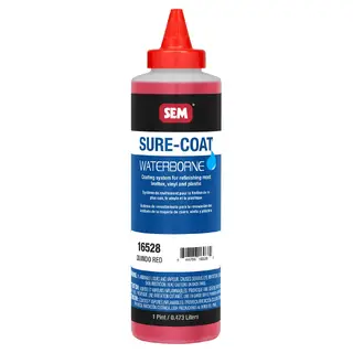 SEM Sure-Coat Waterborne Colour, Quindo Red, 473 ml