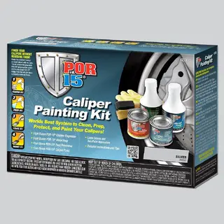 POR-15 High Temperature Brake Caliper Paint Kit, Silver