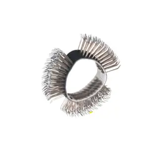 Brosse métallique à fils recourbés Dynabrade DynaZip 102 x 19 mm, grossière