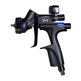 DeVilbiss DV1-B Plus Digital HVLP Basecoat Spray Gun (No Cup)