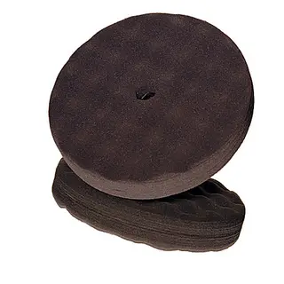 Tampon de polissage en mousse gaufrée double face 3M, noir, 8 po