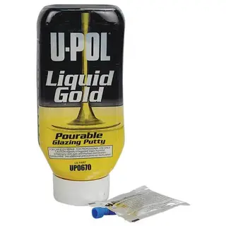 U-POL Liquid Gold Glazing Putty, 615 ml