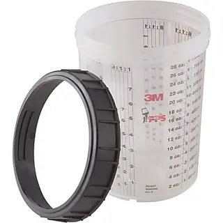 3M PPS Large 850 ml Outer Cup & Collar
