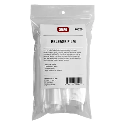 SEM Release Film for Fibreglass, 5 in. x 12 ft