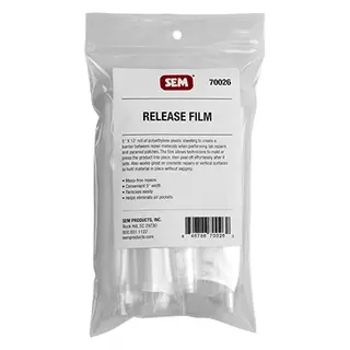 Pellicule de démoulage SEM pour fibre de verre 5 po x 12 pi