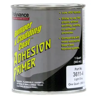 Polyvance Bumper Primer, Light Grey 946 ml