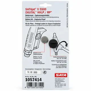 Ensemble de pile SATA pour pistolet numérique 5500