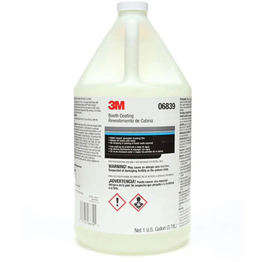Revêtement protecteur pour cabine de peinture 3M