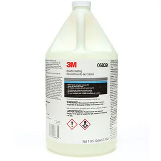 Revêtement protecteur pour cabine de peinture 3M