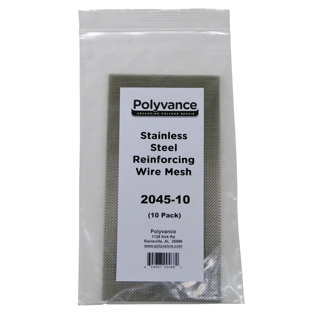 Polyvance Reinforcing Mesh, Large 10 x 5 (Pack of 10)