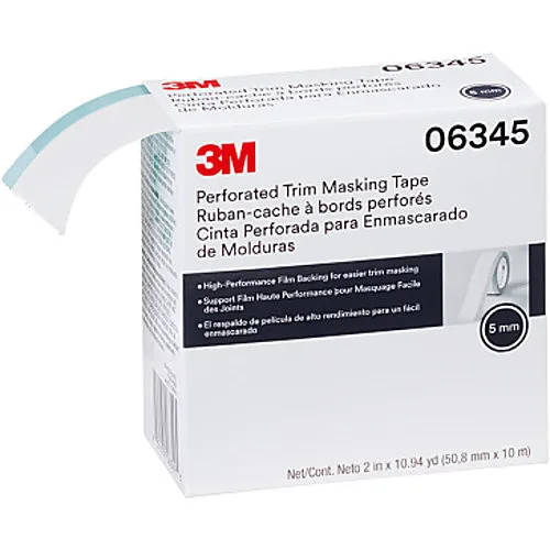 3M Narrow Masking Tape for Mouldings, 10 m Roll