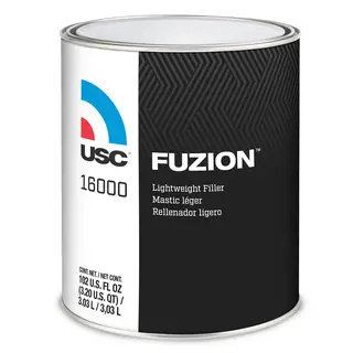 U.S. Chemical Fuzion Grip Lightweight Body Filler, 3.78 L