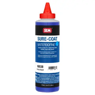 SEM Sure-Coat Waterborne Colour, Thalo Blue & Green, 473 ml