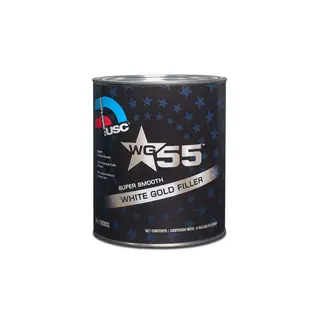 U.S. Chemical & Plastics WG55 White Gold Body Filler, 3.03 L
