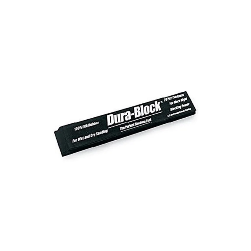 Bloc de ponçage pleine grandeur Dura-Block 1 3/8 x 2 5/8 x 16 po, PSA