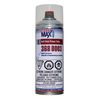 Apprêt garnissant rapide 2K SprayMax sans isocyanate, gris, aérosol 375 g