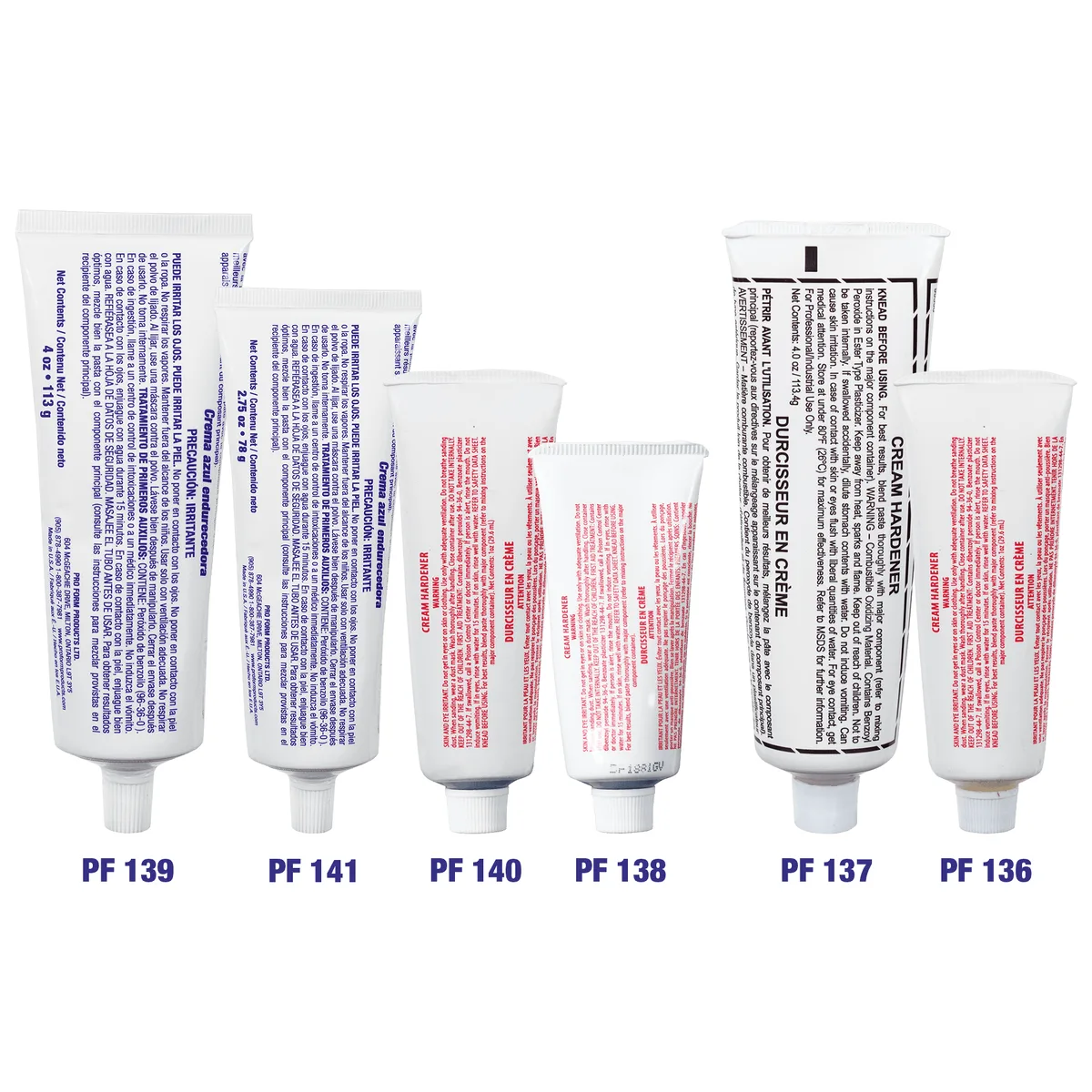 Durcisseur en crème bleu ProForm