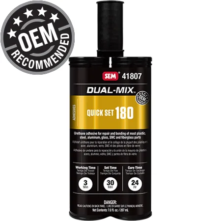 Adhésif SEM Dual-Mix Quick Set 180, cartouche 207 ml