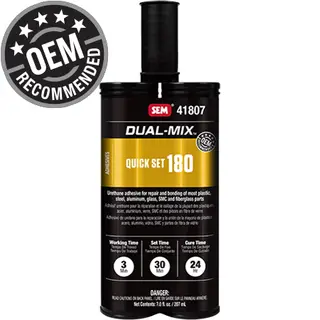 SEM Dual-Mix Quick Set 180 Adhesive, 207 ml Cartridge