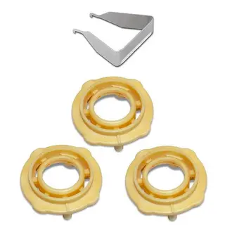 Anneaux de distribution d'air SATA pour pistolet, paquet de 3