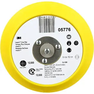 3M Hookit 6 in. Bevelled Disc Pad