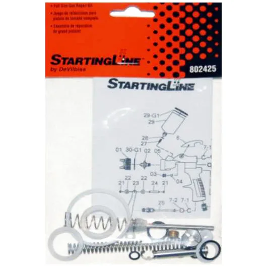 DeVilbiss Full-Size Spray Gun Repair Kit
