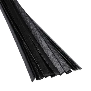Baguette plate Polyvance FiberFlex pour soudure plastique, noire 3/8 po