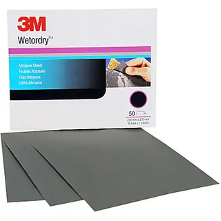 Feuilles abrasives 3M Imperial Wetordry 9 x 11 po, grain P240