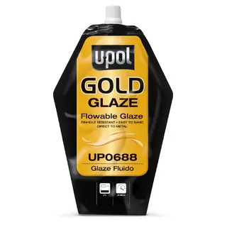 U-POL Gold Glaze Putty, 440 ml Bag