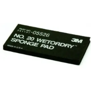 3M Sponge Pads, 2.75 x 5 in., for Hand Sanding