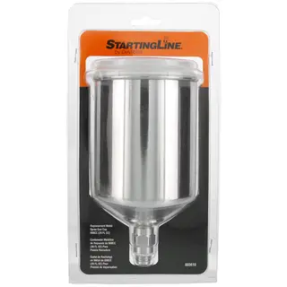 DeVilbiss StartingLine Aluminum Cup with Push-On Lid