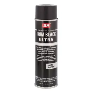 SEM Trim Black Trim Paint, 567 g
