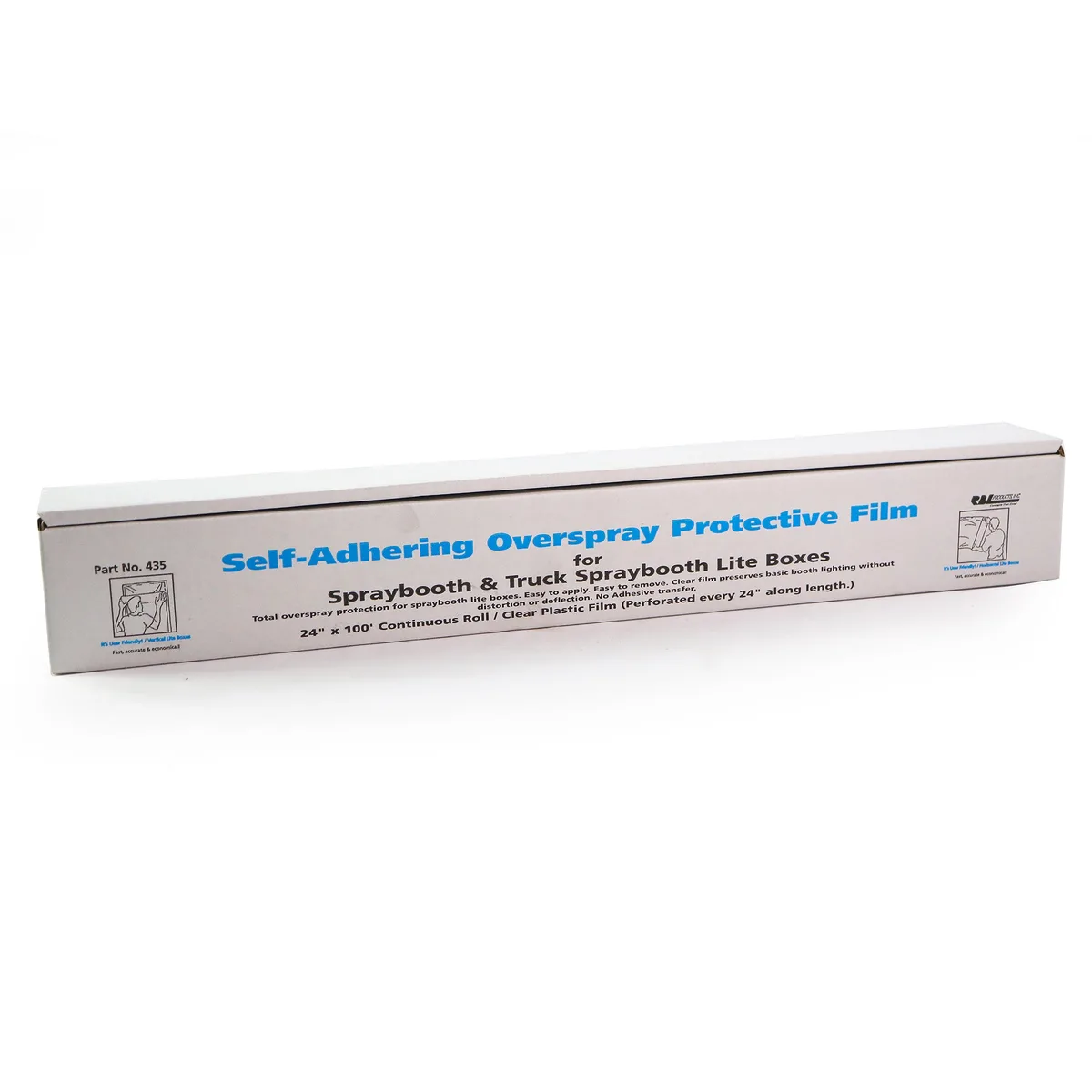 Pellicule protectrice pour luminaires de cabine RBL Lite Box 24 po x 100 pi