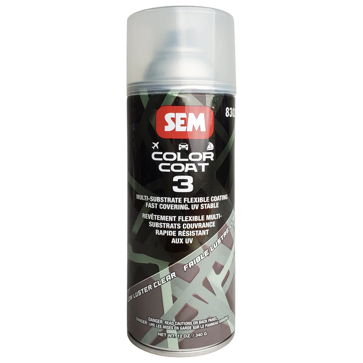 SEM Color Coat Low Luster Clear, 340 g Aerosol