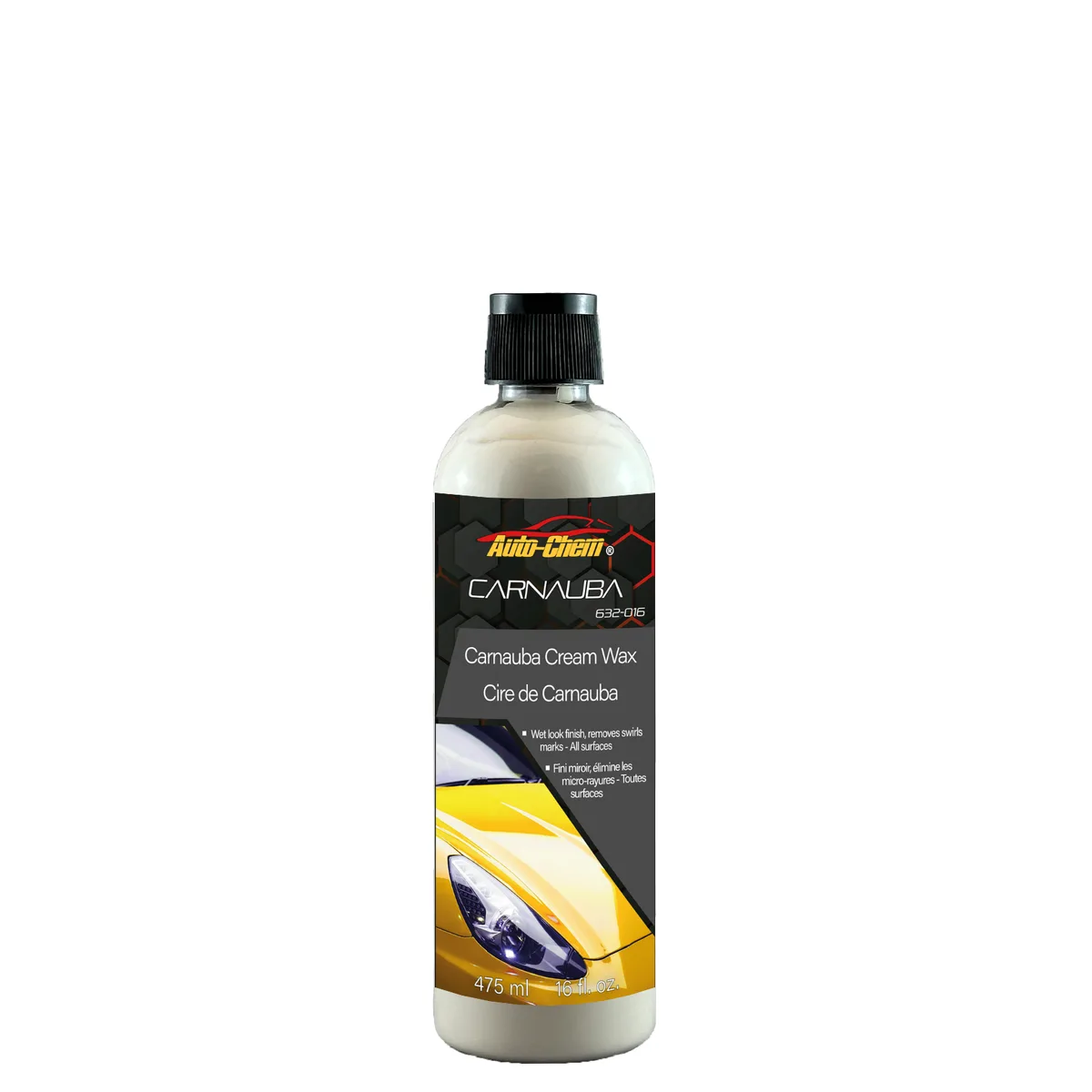 Auto-Chem Carnauba Cream Wax, 500 ml