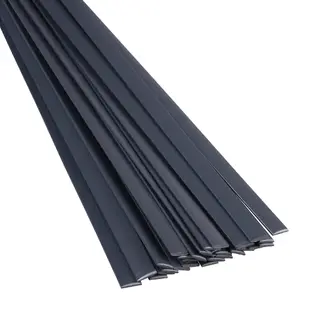 Baguette de soudage plastique en PVC Polyvance, 3/8 po, gris (30')