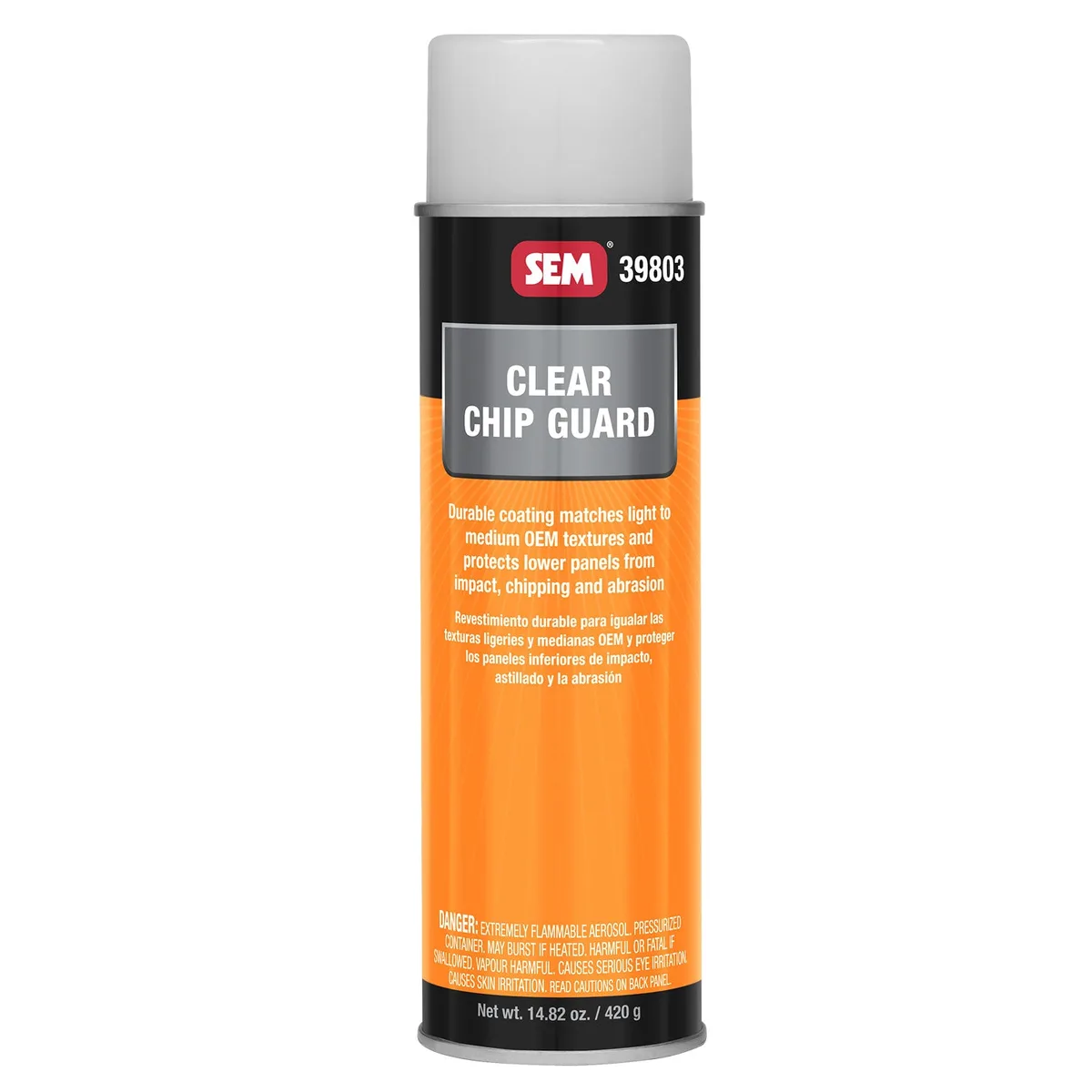 Anti-gravillon transparent SEM Chip Guard en aérosol, 567 g
