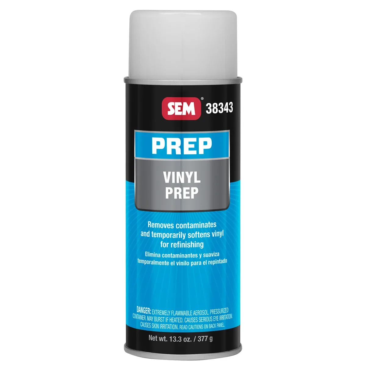Nettoyant-préparateur de surfaces en vinyle SEM Vinyl Prep, aérosol