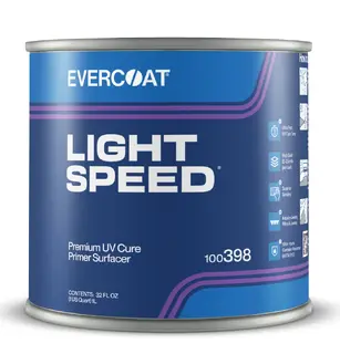 Apprêt garnissant Evercoat Light Speed à durcissement UV, 946 ml
