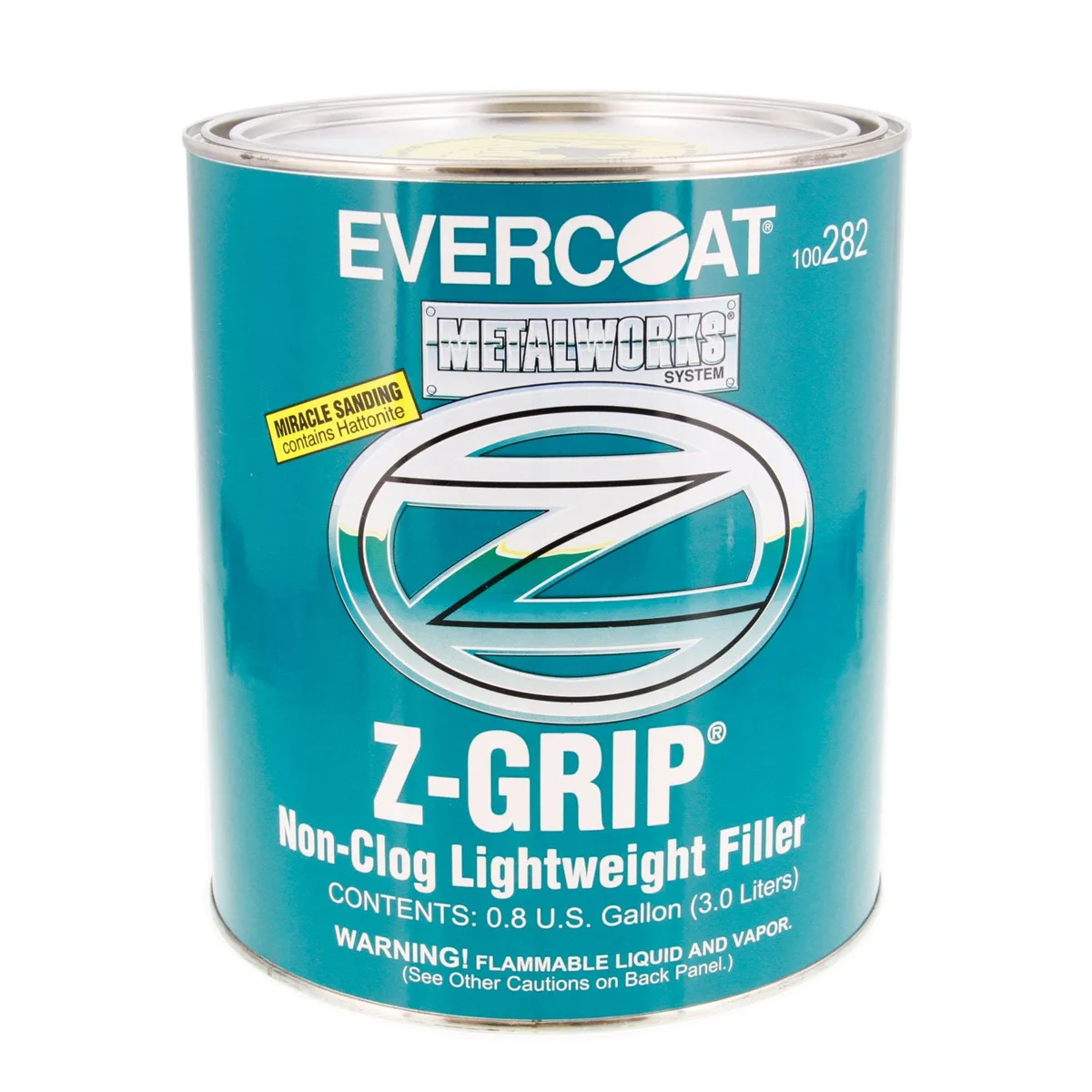 Mastic de carrosserie Evercoat Z-Grip, contenant de 3 L