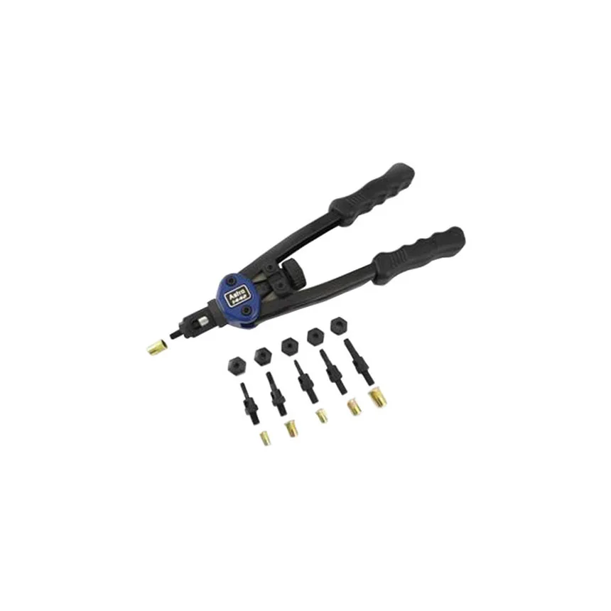 Astro Pneumatic Rivet Nut Tool Kit, SAE & Metric Threads