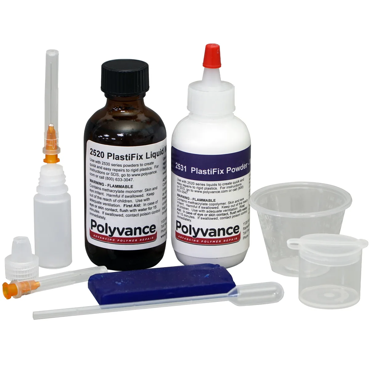 Trousse de réparation de plastique Polyvance PlastiFix