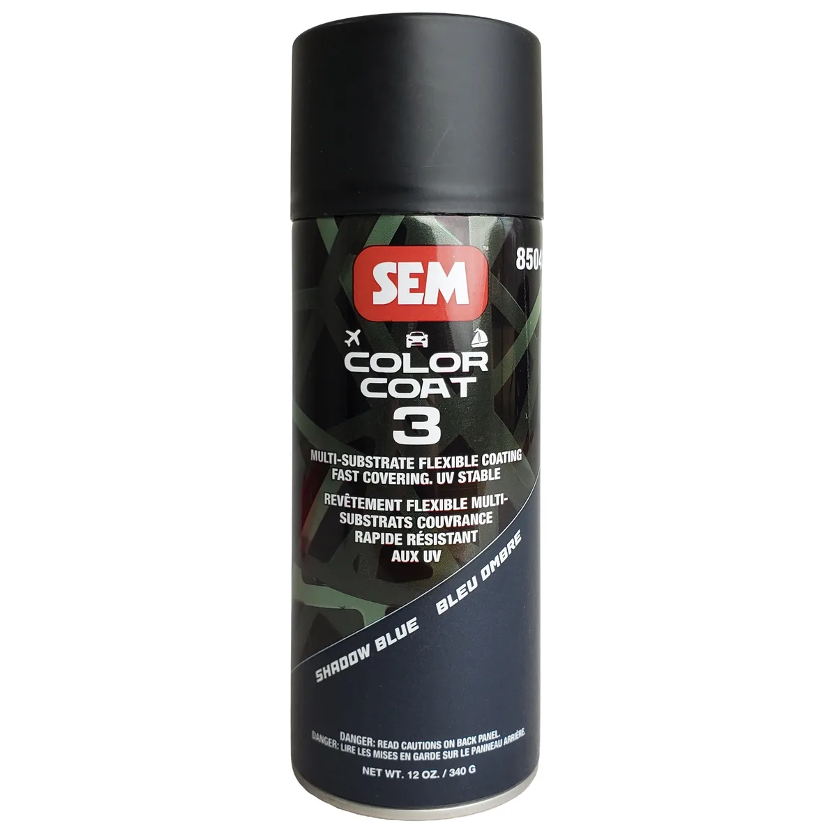 SEM Color Coat Flexible Coating, Shadow Blue, Aerosol